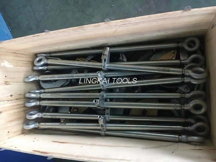 เครื่องมือติดตั้งทาวเวอร์ Turnbuckles เหล็กสำหรับการทำงานของสายส่ง