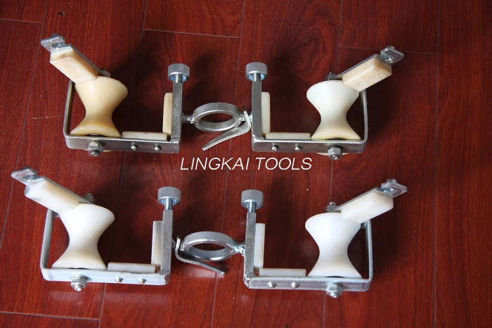 เครื่องมือติดตั้ง OPGW Live Line Double sheave Support Roller SH2