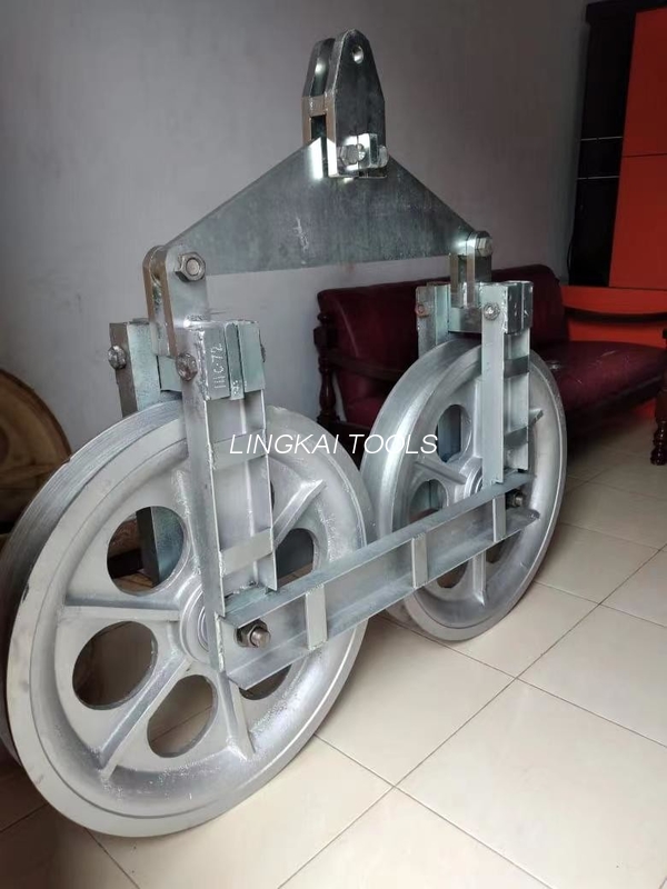 ตัวนำเดี่ยวตีคู่มัดบล็อกคบสำหรับการก่อสร้างสายไฟฟ้า