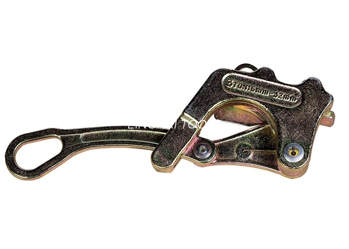 30kN เครื่องมือช่าง Wire Grip Clamp เครื่องดึงสายไฟสำหรับลวดเหล็กแน่น