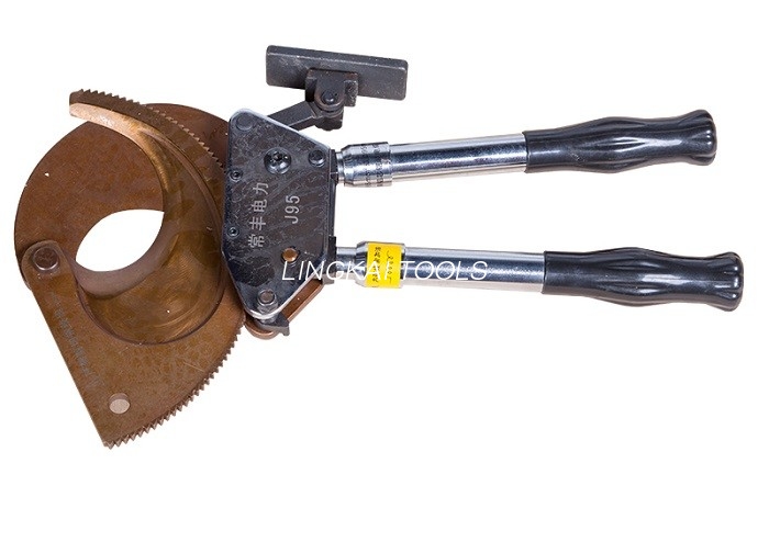 J95 เครื่องตัดสายเคเบิลแบบวงล้อ เครื่องตัดสลักเกลียว เครื่องมือสายเคเบิลสำหรับการตัดสายเคเบิลหุ้มเกราะ