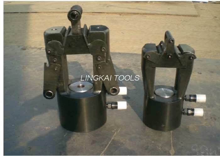 เครื่องมือจีบไฮดรอลิก 125T คอมเพรสเซอร์ไฮดรอลิกสำหรับตัวนำค่าใช้จ่าย