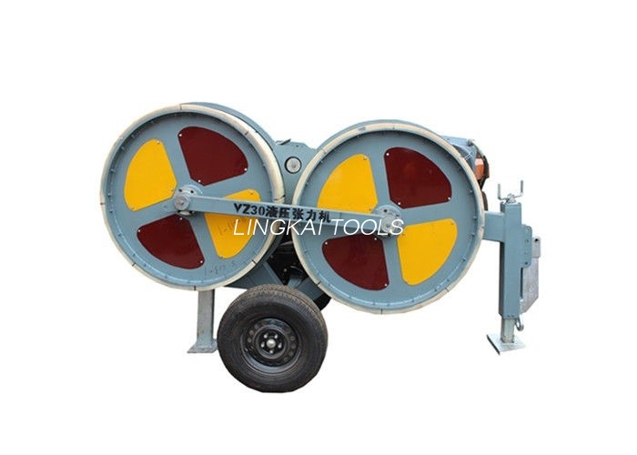 เครื่องปรับความตึงสายไฮดรอลิก 3Ton SA-YZ30A สำหรับการร้อยสายไฟเหนือศีรษะ