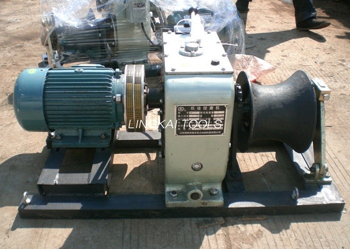 JJM5-D 5 ตันสายเคเบิลตัวดึงไฟฟ้ารอกไฟฟ้าที่ใช้ในการส่งกำลังไฟฟ้า