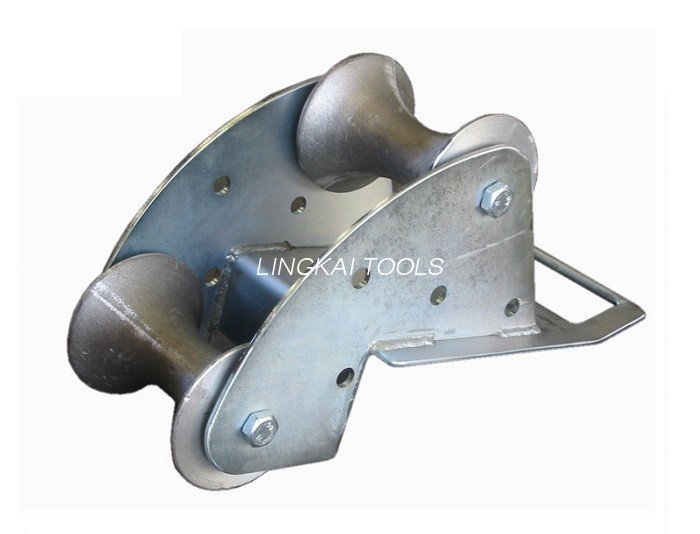 คู่มือการวางสายเคเบิล Roller Bend Roller ตะกั่วท่อระบายใน Cable Roller
