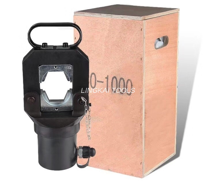 CO-1000 อุปกรณ์ความปลอดภัยทาวเวอร์คอมเพรสเซอร์ไฮดรอลิก 55T ช่วงการจีบหกเหลี่ยม 400-1000mm2