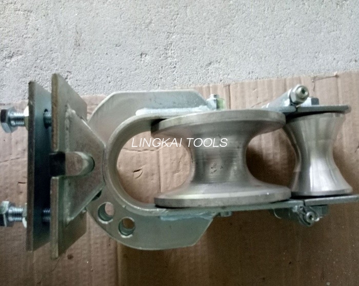 รอกดึงสายเคเบิลอลูมิเนียมมัด SHCS-2 20KN บล็อกร้อยสายสามวัตถุประสงค์