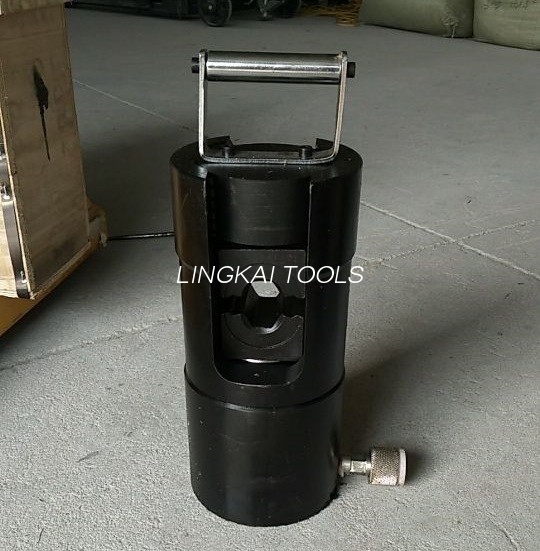 คีมย้ำเครื่องมือไฮดรอลิกแบบแยกส่วน 60T สำหรับตัวนำ LGJ 500