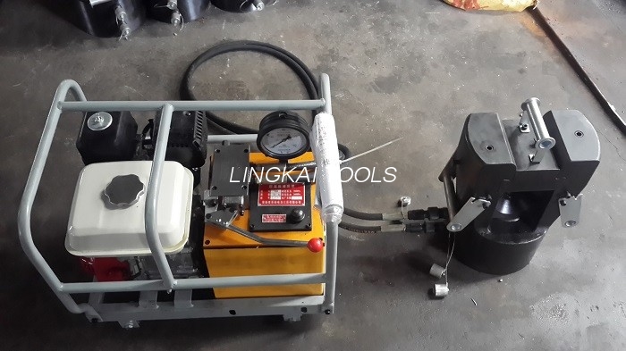 เครื่องกดไฮดรอลิก 200T รูปแบบการจีบช่วงการจีบหกเหลี่ยม 14-90 มม