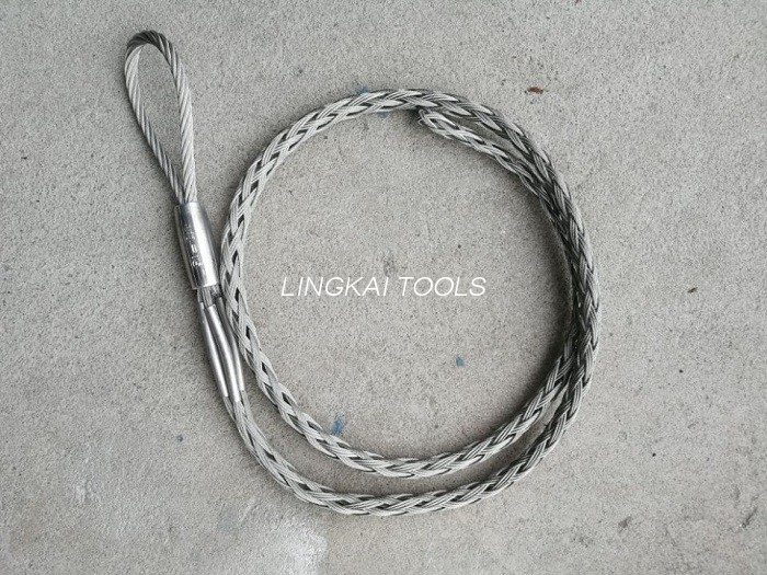 1.4M 25KN Socket OPGW Grips สำหรับสายไฟเบอร์ออปติกเส้นผ่านศูนย์กลาง 7 - 22 มม.