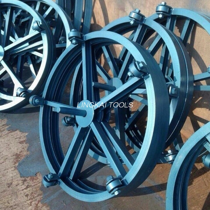เครื่องมือเคเบิลใต้ดินขนาดเส้นผ่านศูนย์กลาง 1,000 มม. หมุนแผ่นเหล็กยืนตรงแผ่นเสียงดรัมจ่ายเงิน