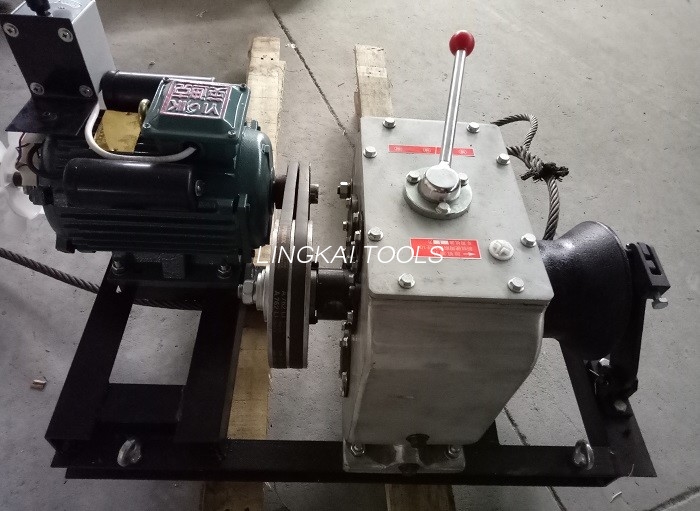 เครื่องมือดึงสายไฟ / ดึงสายเคเบิล 220v 380v 3 ตันสำหรับงานก่อสร้างไฟฟ้า