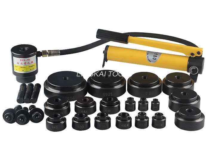 ไดร์เวอร์เจาะไฮดรอลิกรุ่น SYK-8 100KN จังหวะ 25 มม. สำหรับเหล็กเหนียว