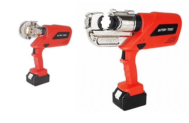 เครื่องมือการจีบแบบไฮดรอลิกที่ใช้แบตเตอรี่แบบแมนนวล Cable Lug CRIMPING TOOL 16 - 400mm2